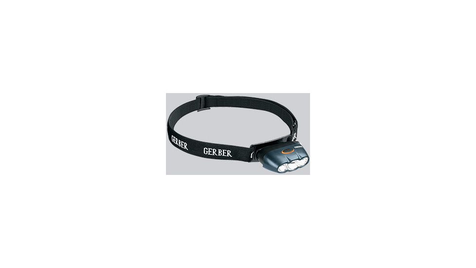 Gerber Triode Headlamp, White LED - Black Body 0005