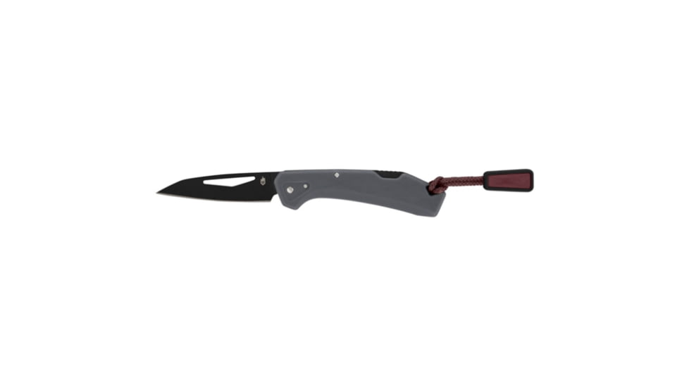Gerber LST Mini Gray 1.9 Inch Plain Satin Modified Wharncliffe
