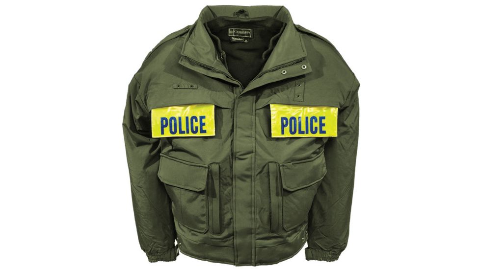 Gerber Outerwear Enforcer SX Jacket with Pull Down Panels - Interchange Zip, Olive Green, Small, Regular 71QXM SR