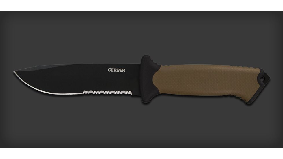 Gerber Prodigy - Coyote, Serrated, Berry Compliant Sheath - 30-000843