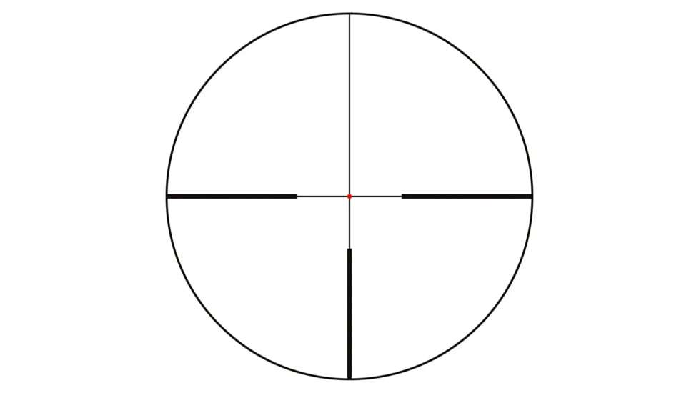 German Precision Optics Centuri 2.5-15x44mm 30mm Tube Rifle Scope, Second Focal Plane, G4i Reticle, Black, RCX631