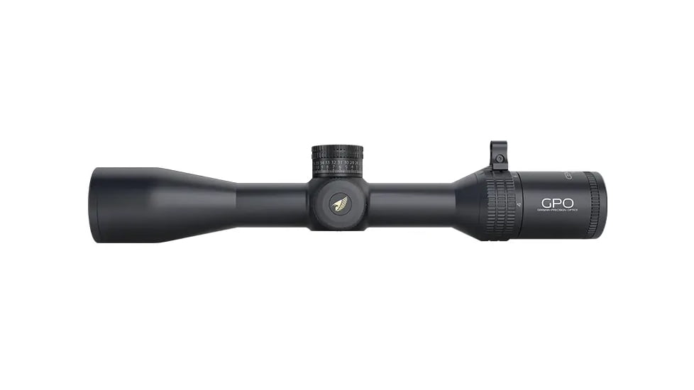 German Precision Optics Centuri 4-16x44mm 30mm Tube Rifle Scope, Second Focal Plane, MOAi, Black, RC440