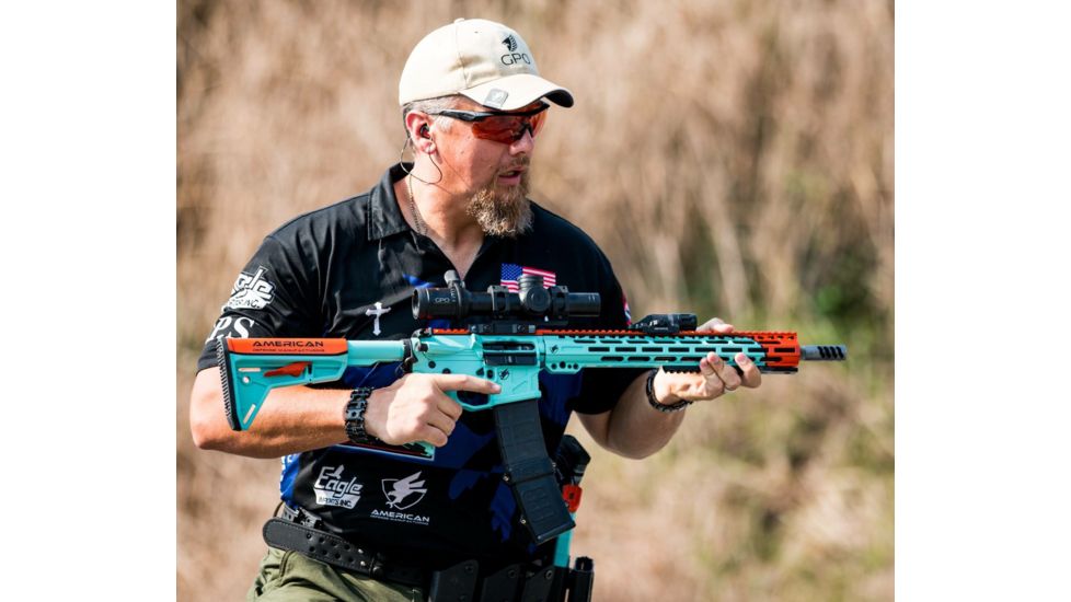 German Precision Optics GPOTAC 8X 1-8x24i Rifle Scope, Horseshoe Reticle, Black Matte RT820