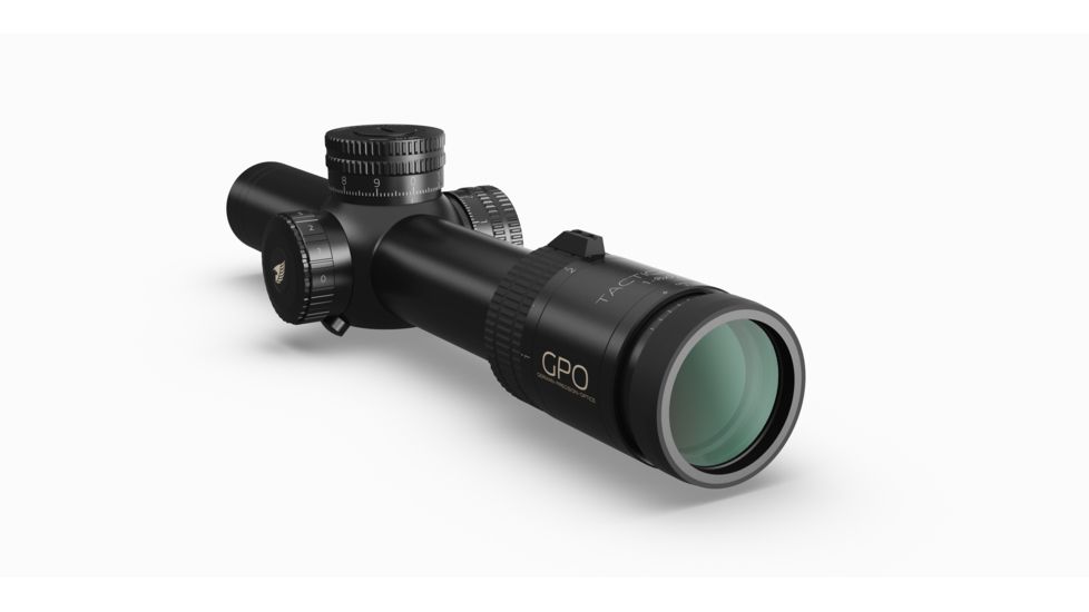 German Precision Optics GPOTAC 8X 1-8x24i Rifle Scope, Horseshoe Reticle, Black Matte RT820