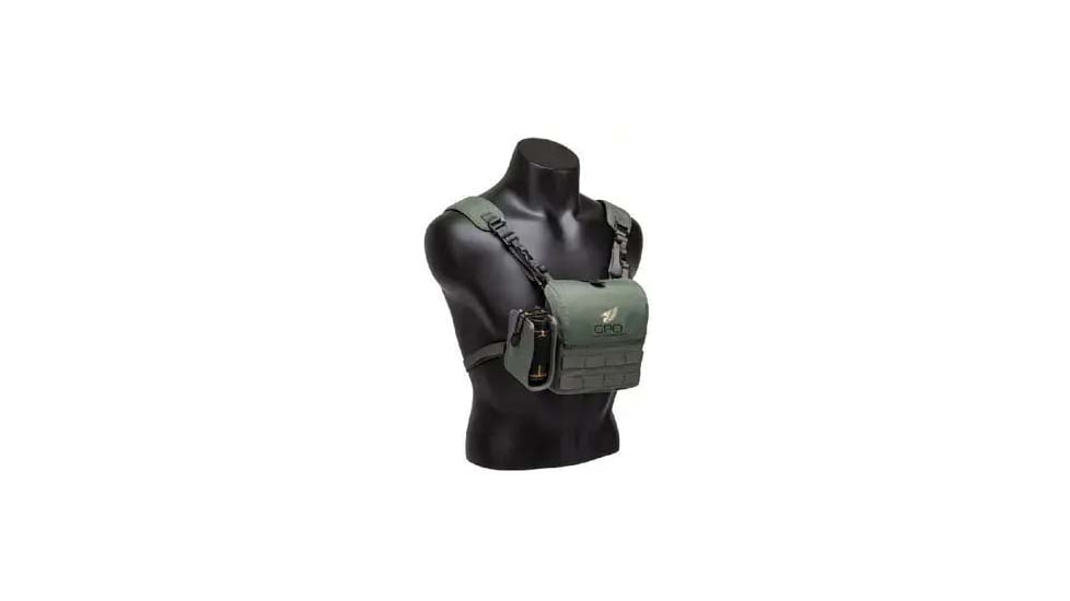 German Precision Optics Polariz 10x42mm Roof Binocular Bundle, Black/Green, B100-BU