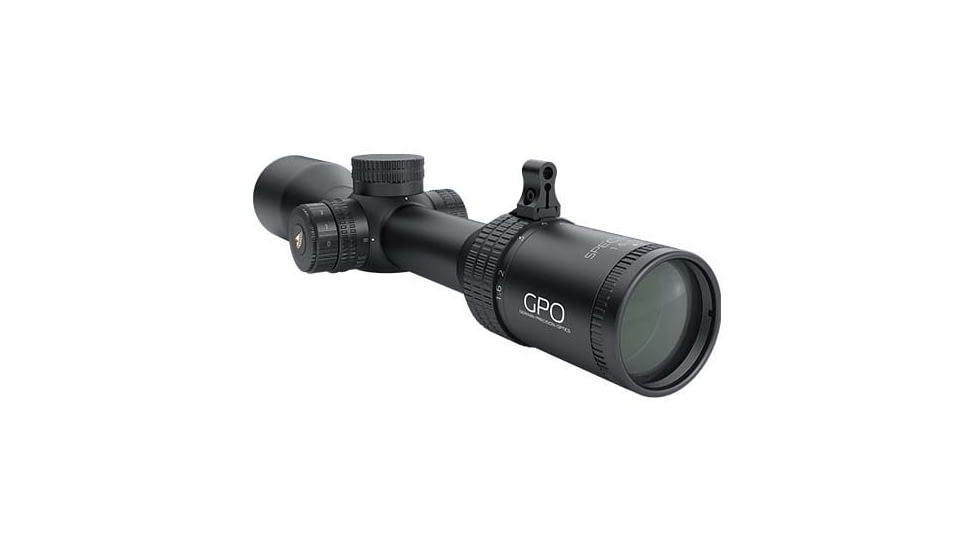 German Precision Optics Spectra 1.6-13x44mm 30mm Tube Rifle Scope, Second Focal Plane, G4i Reticle, Black, RS810