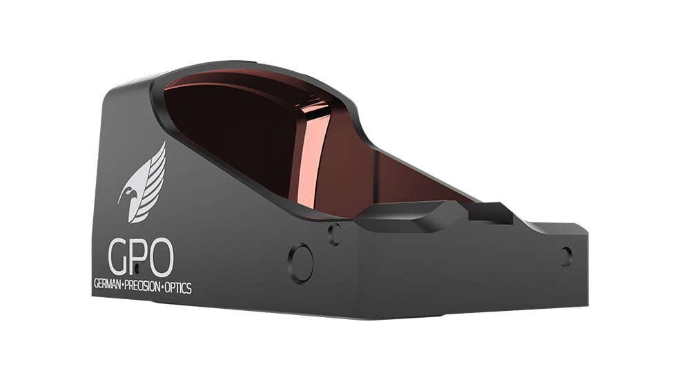 German Precision Optics SPECTRA REFLEX DOT 22x16mm Red Dot Sight, 3 MOA, Black Matte, RS120