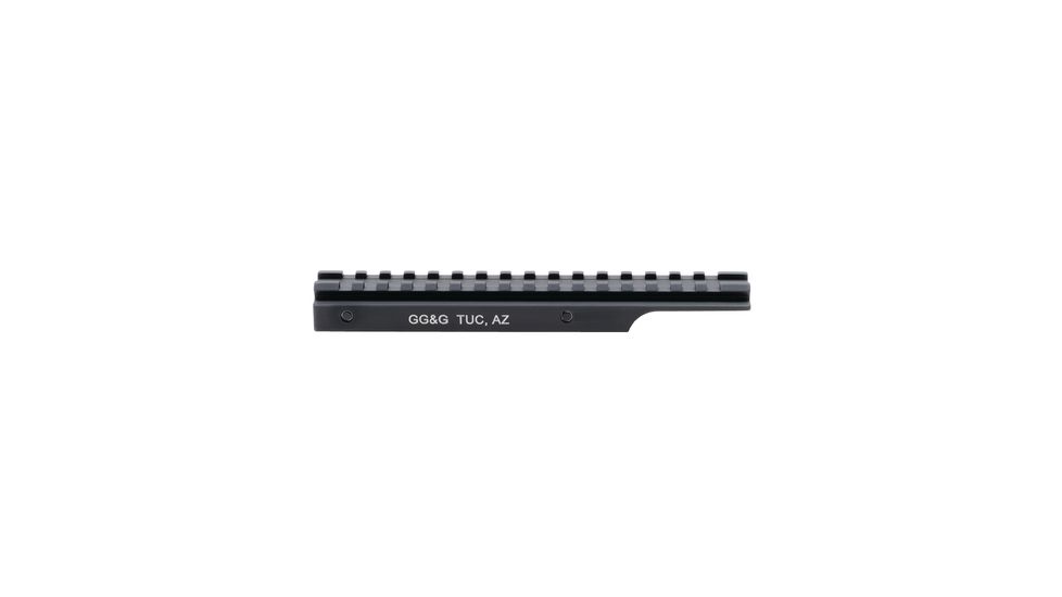 GG&amp;G AR-15 Scope Mounting Rail, Black - Scout Version - GGG-1001