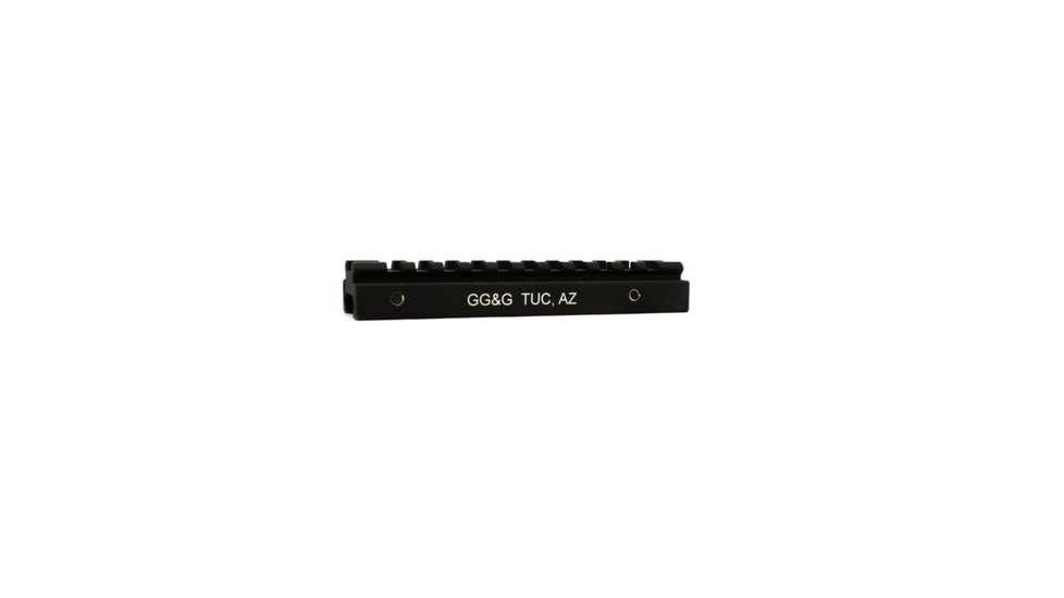 GG&amp;G AR-15 Scope Mounting Rail, Black - Standard Version - GGG-1002