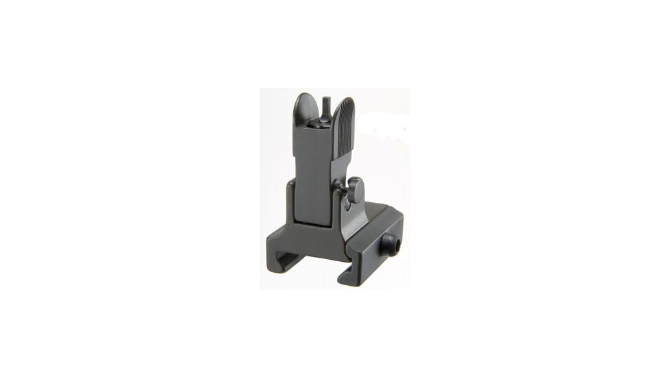 GG&amp;G Dovetailed Gas Blocks Flip Up Front Sight, Black, GGG-1023