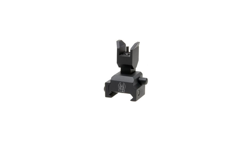 GG&amp;G Top Mounted Deployable Front Sight for Picatinny, Black, GGG-1393