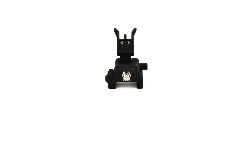 GG&amp;G Top Mounted Deployable Front Sight for Picatinny, Black, GGG-1393