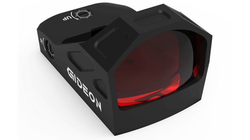 Gideon Optics Alphaa Reflex Sights, 3 MOA Red Dot Reticle, Black, AL10RD
