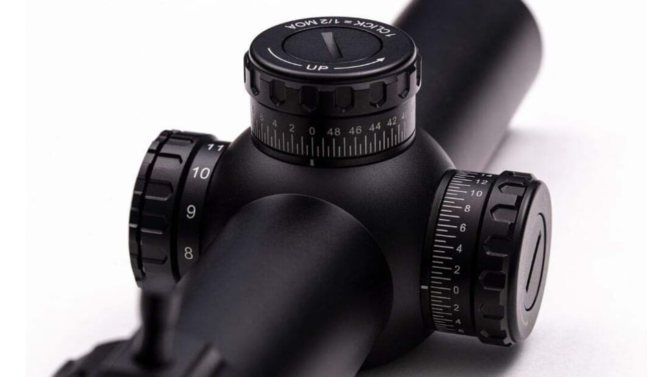 Gideon Optics Guardian 1-10x28mm LPVO 34mm Tube Rifle Scope, Second Focal Plane, BDC Reticle, Black, GOG18SFP