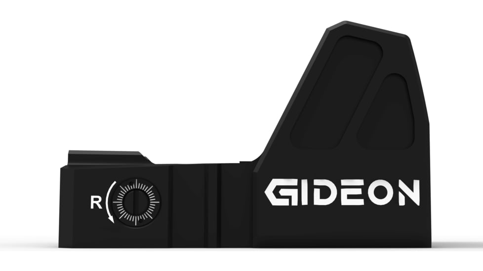 Gideon Optics Rock Reflex Sights, 3 MOA Green Dot Reticle, Black, RK10GN