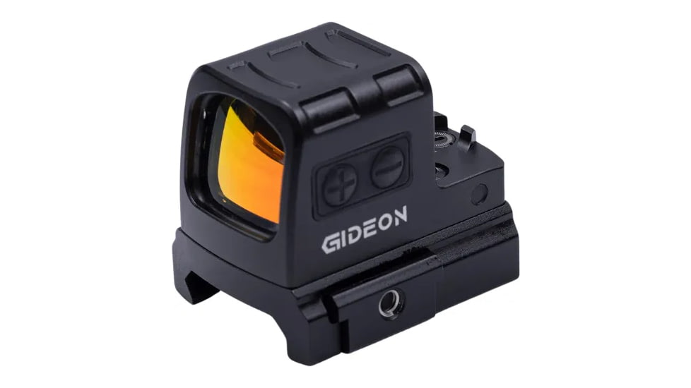 Gideon Optics Valor Mini Micro 1x 20.5x16mm Reflex Red Dot Sight, 3 MOA Dot Reticle, Black, VLMINI-RD