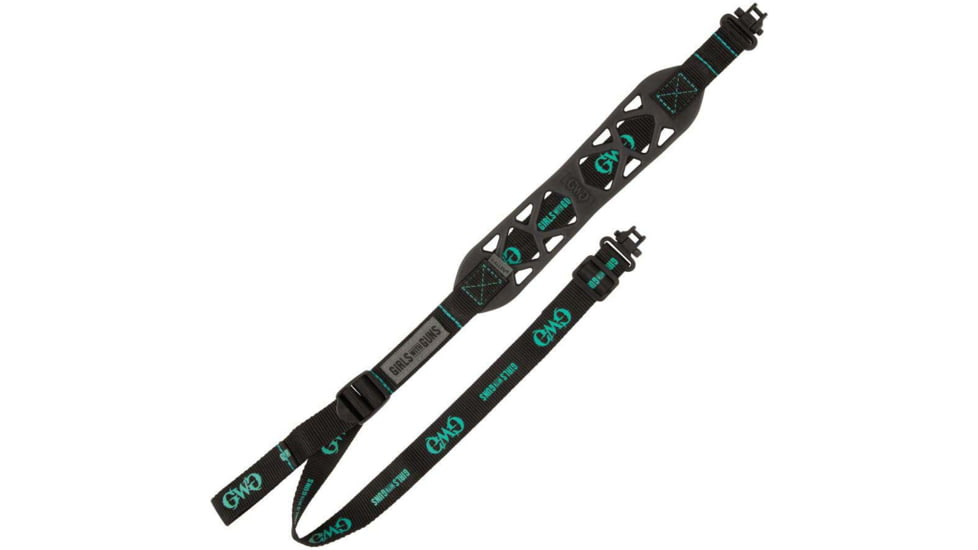 Girls With Guns 8274 Black Label Made Of Black Rubber With 22.50-39 OAL, Swiv