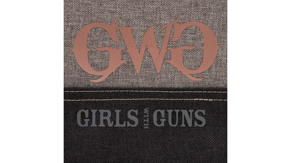 Girls With Guns 9072 Roses Are Gold Made Of Polyester With Gray Finish &amp; Rose G