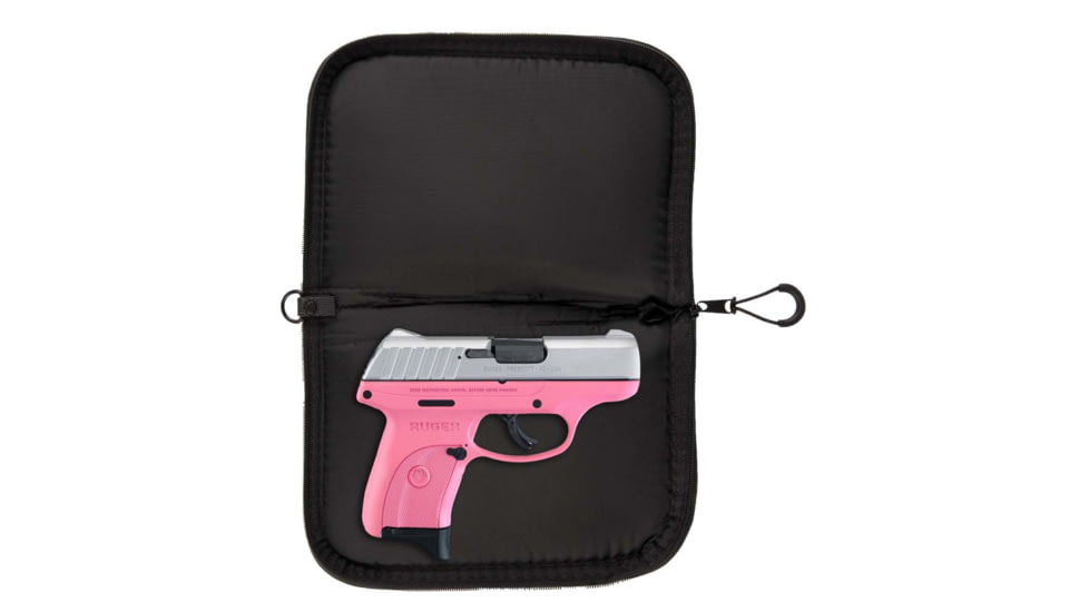 Girls With Guns 9075 Love Made Of Polyester With Black Finish, Pink Love Graphi
