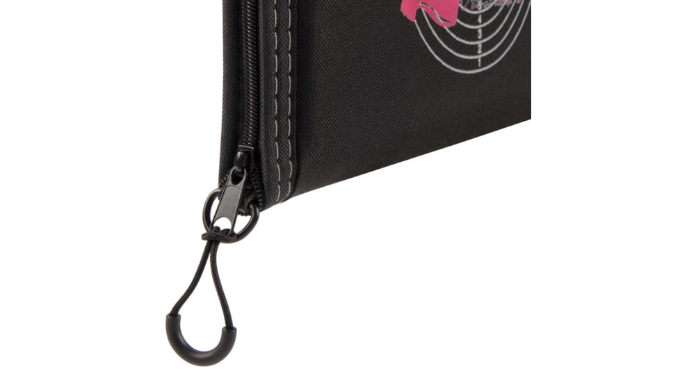 Girls With Guns 9075 Love Made Of Polyester With Black Finish, Pink Love Graphi