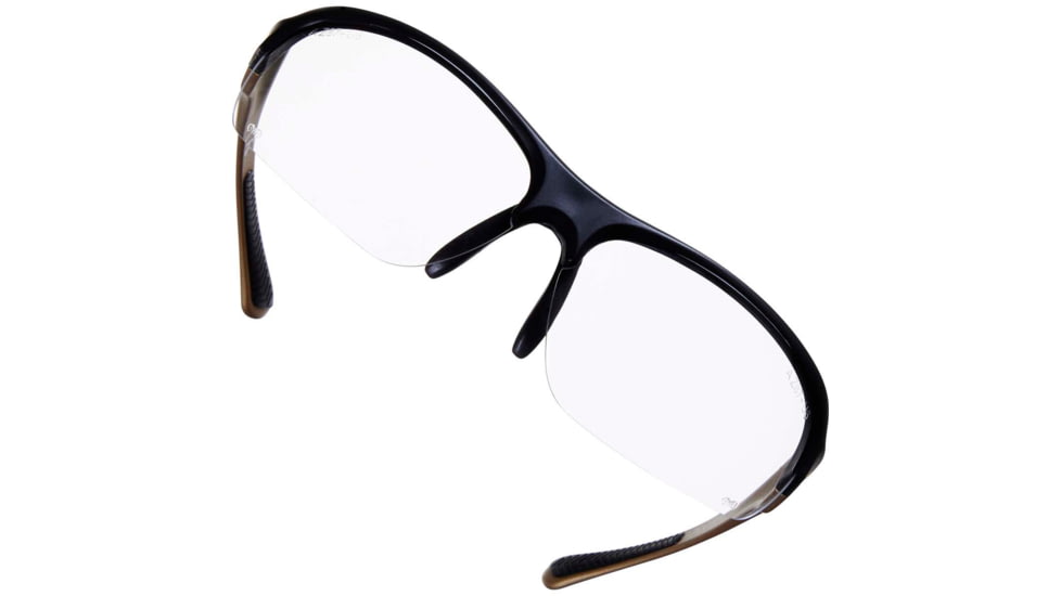 Girls With Guns Devotee Protective Shooting Safety Glasses, Gold/Brown Frame, Clear Lenses, One Size, 2371