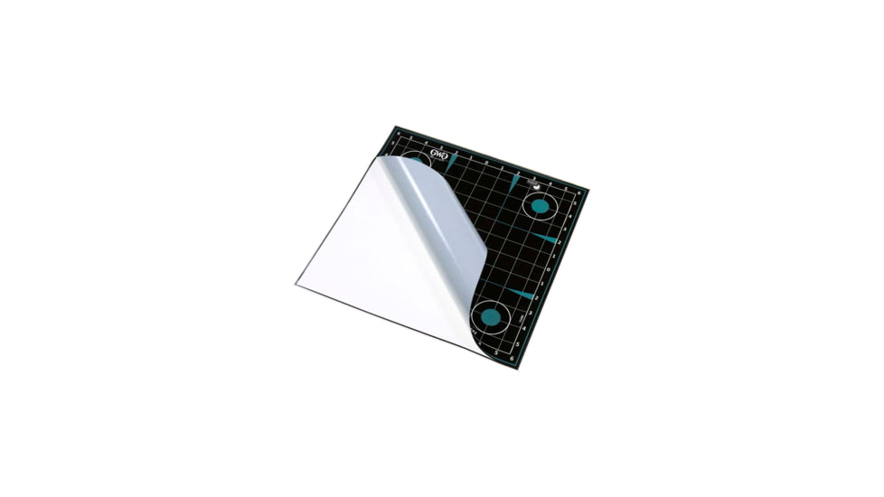 Girls With Guns Gwg Splash Adhesive Sight Grid Target, Teal/Black, 12X12, 15280