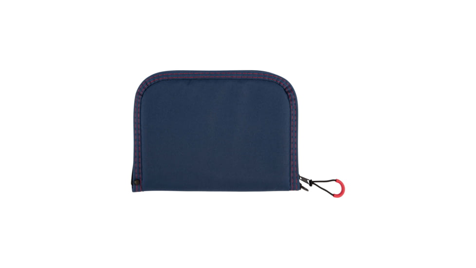 Girls With Guns Handgun Cases, 10 in Long, Full-Size, Lockable Keyring, Ultra-Soft Lining, Foam Padding, Navy w/GWG Freedom Graphic, 9071
