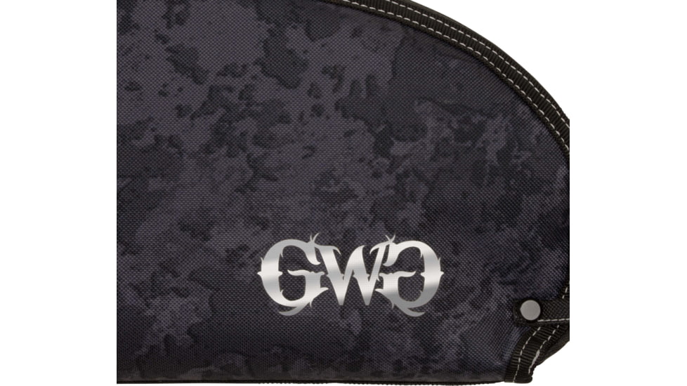 Girls With Guns Midnight Lockable Rifle Case, 46in Scoped/Non-Scoped Rifle, Black/Shade Blackout Camo, 47 in x 11.25 in, 907-46