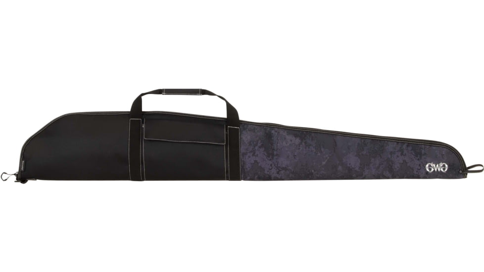 Girls With Guns Midnight Lockable Shotgun Case, 52in Shotguns, Black/Shade Blackout Camo, 53 in x 8 in, 907-52