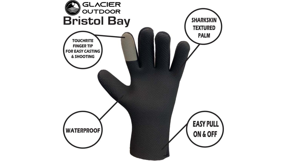 Glacier Glove Bristol Bay S 823BK S