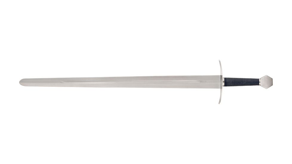 Gladius Agincourt Sword, 27.25in, Unsharpened Carbon Steel, Black Cord Wrapped Handle CI3521