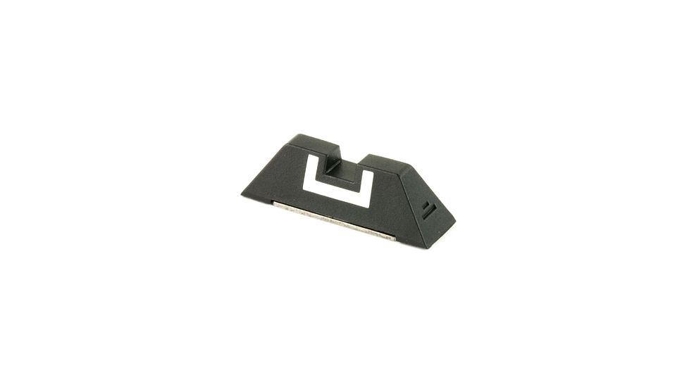 Glock 20/21/29/30/36/37 6.9MM Fixed Rear Polymer Sight, Not G42/G43, White, 6.9mm, GLSP00196