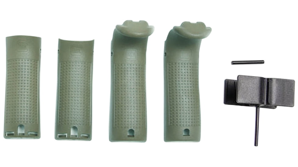 Glock Backstrap/Beavertail Set Battlefield Green Polymer, 39841