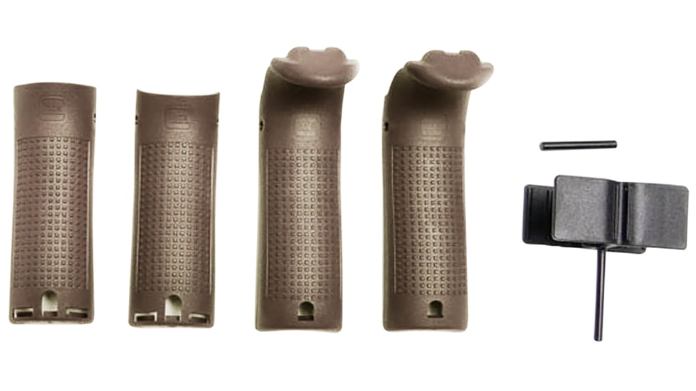Glock Backstrap/Beavertail Set OD Green Polymer, 30950