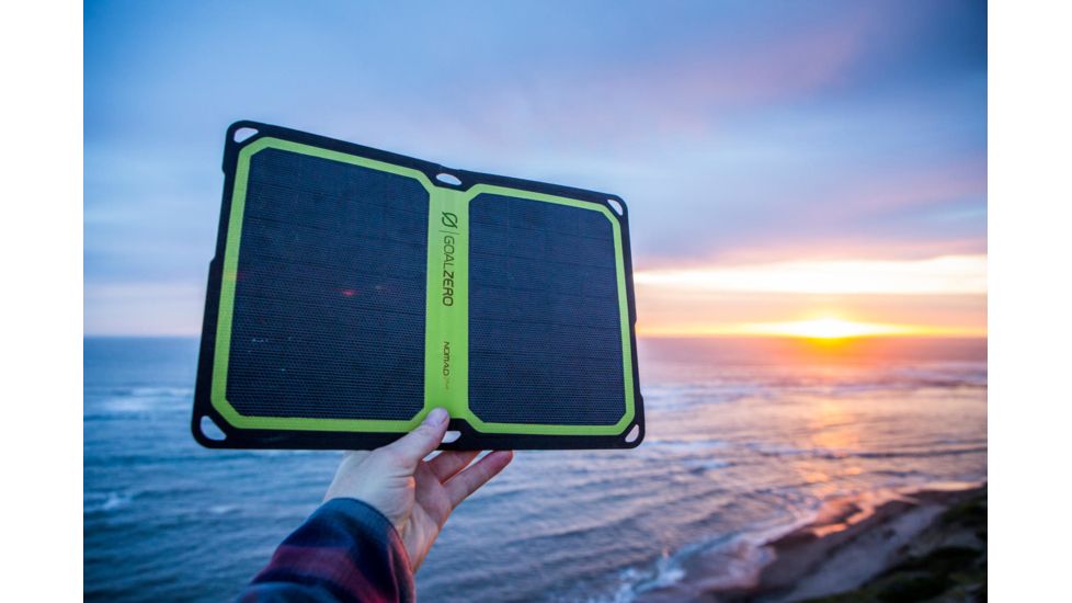 Goal Zero Nomad 7 Plus Sunpower Battery Charger with USB, 11806