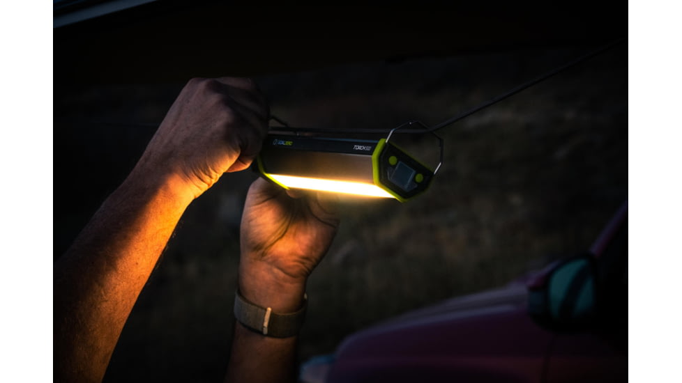 Goal Zero Torch 500 1x Lithium-Ion Rechargeable LED Light, 500 Lumens, Black/Yellow, 90115