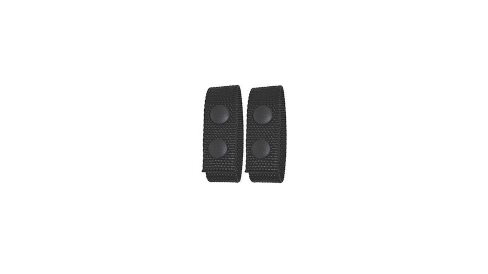Gould &amp; Goodrich Duty Belt Keepers, 2-Pack, L-Force, Phoenix Nylon, Black, X505-2