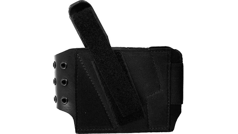 Gould &amp; Goodrich BootLock Ankle Holster, Medium Auto Pistols, Right, Black, B416-2