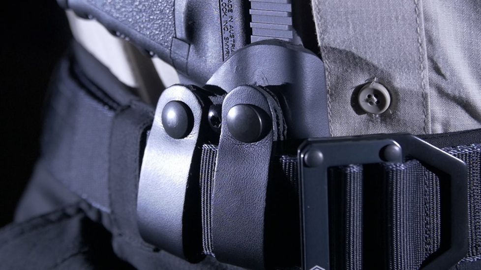 Gould &amp; Goodrich Delta Wing IWB Holster for Sig P365, Left Hand, Black, P110-15LH