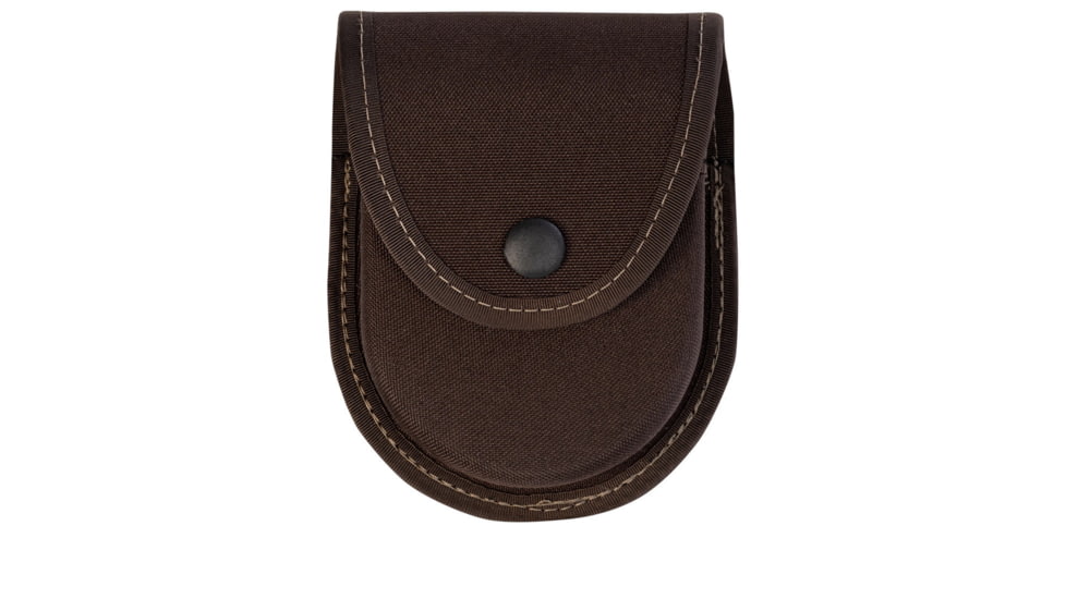 Gould &amp; Goodrich Double Handcuff Cases, Molded Hardware, Dark Brown, XMDB596