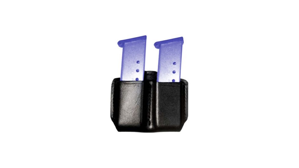 Gould &amp; Goodrich Double Magazine Pouch, 4, Beretta Cougar, Black, B881-4