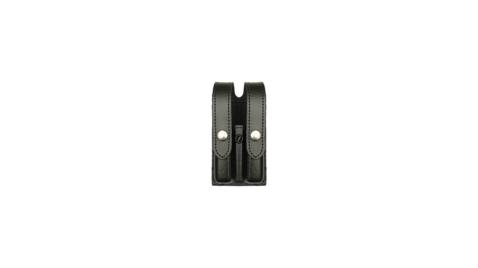 Gould &amp; Goodrich Polymer Double Magazine Case, Glock 17, 22, 31, Nickel, Black, K626-3
