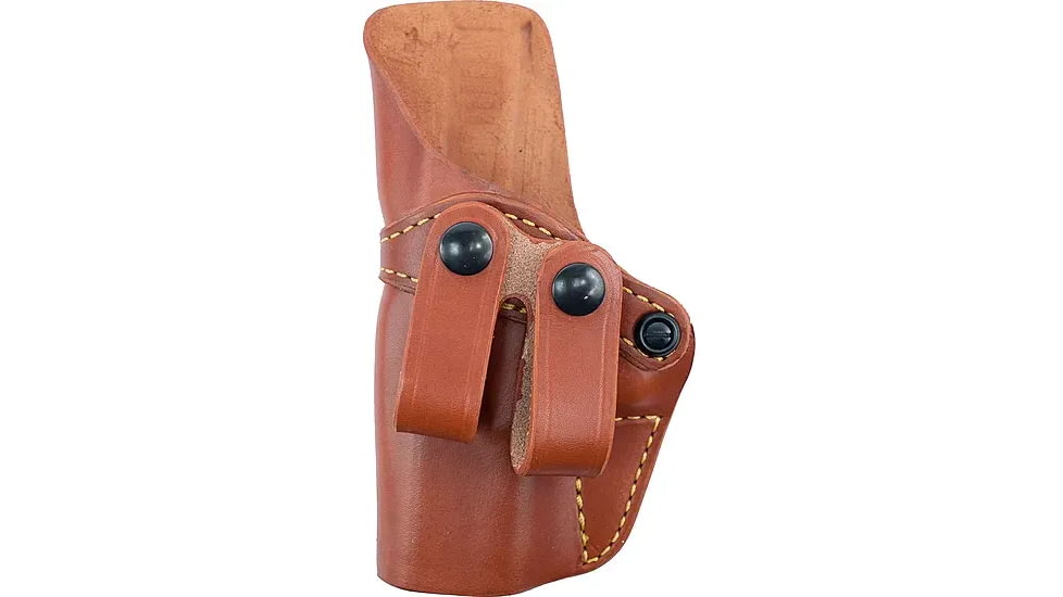 Gould &amp; Goodrich Inside Pants Concealment IWB Holster, 1911 Pistols w/ 3-3.5 inch Barrel, Left Hand, Chestnut Brown, 810-193LH