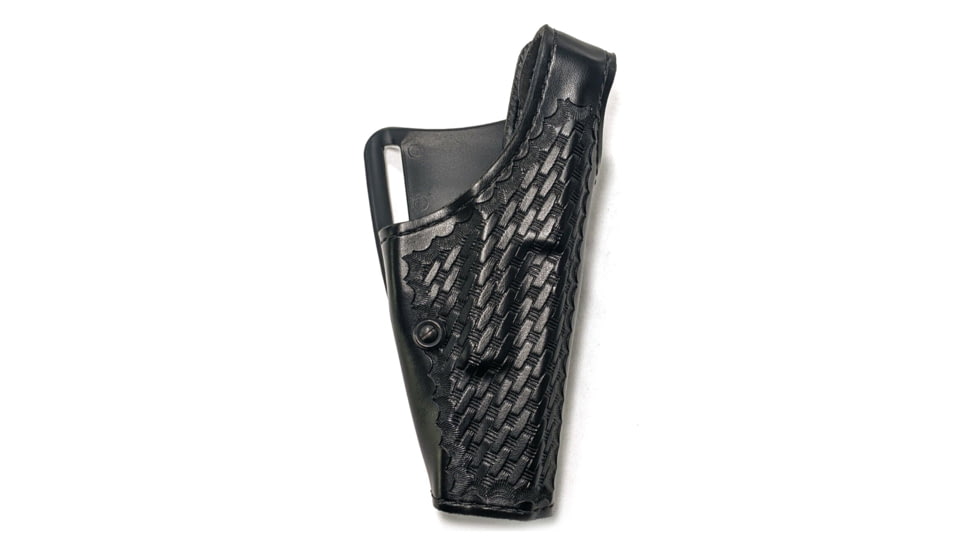 Gould &amp; Goodrich K-Force Adjustable Tension Duty OWB Belt Holster, Glock 17, 22, 31, Right Hand, Black Weave, K338-G17W