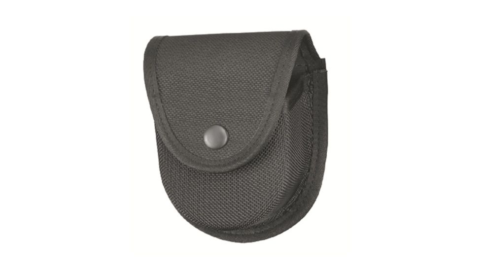 Gould &amp; Goodrich K-Force Double Handcuff Case, Brass, Black, K596BR