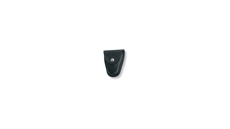 Gould &amp; Goodrich Polymer Laminate Handcuff Case, Nickel Snap, Black, K70