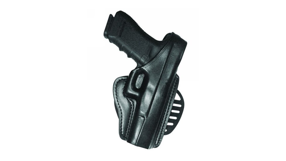 Gould &amp; Goodrich Paddle Holster, Beretta 92/96, Right Hand, Black, B807-92F