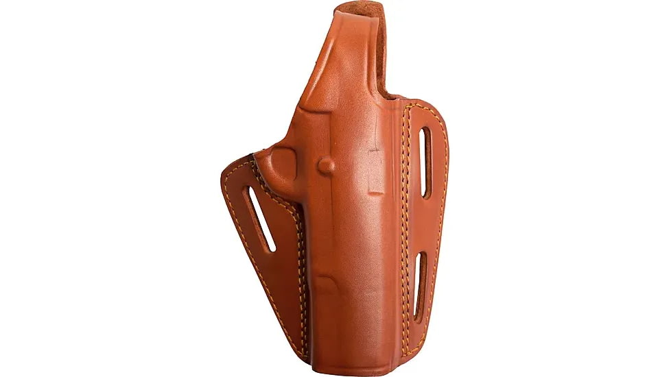 Gould &amp; Goodrich Three Slot Pancake OWB Belt Holster, SIG Sauer P250 Compact, Right Hand, Chestnut Brown, 803-250