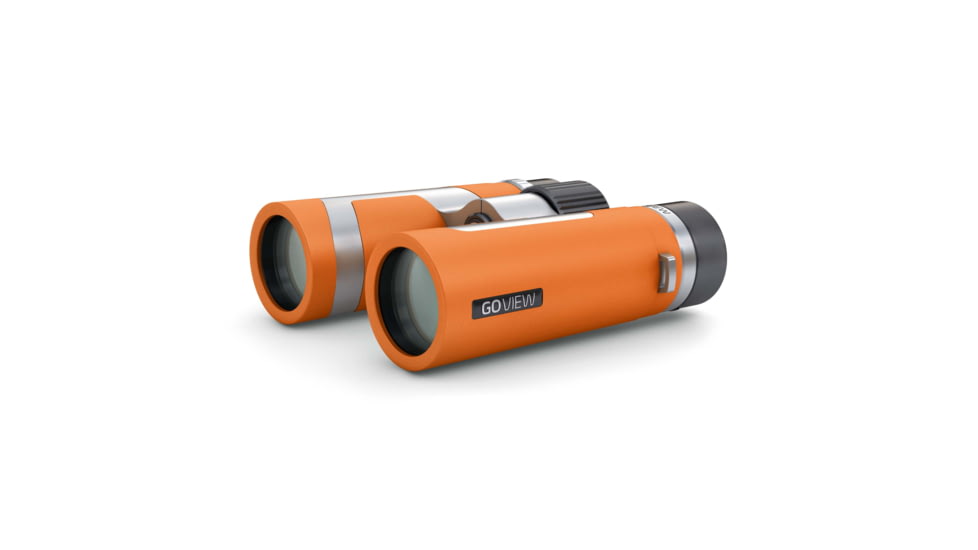GoView ZOOMR 10x34mm Roof Prism Binoculars, Sunset Orange, 4260527415930