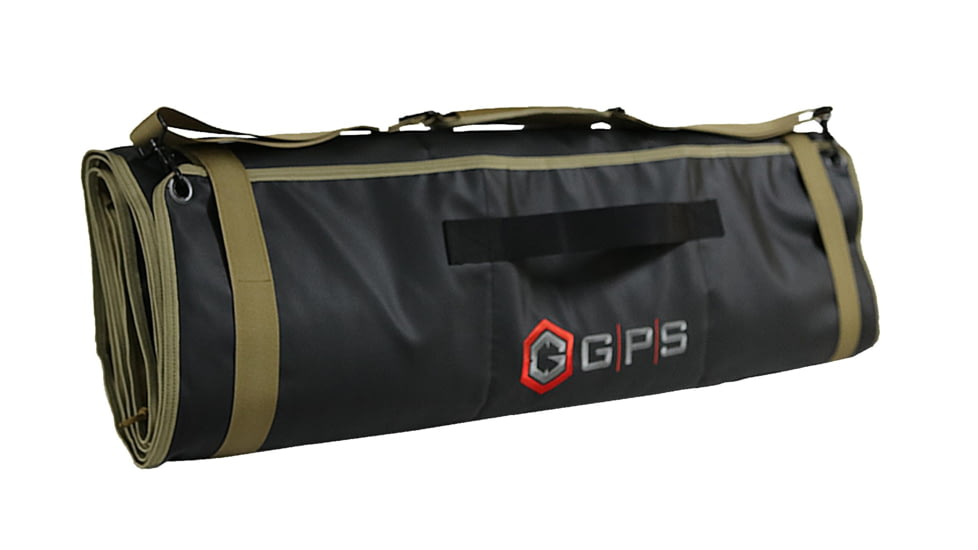 GPS Tactical Padded Shooting Mat, Black, GPS-T750T